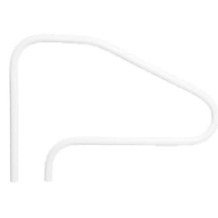 Saftron Mfg 48 x 32 in. 4 Bend Return-to-Deck Handrail SARTD448W